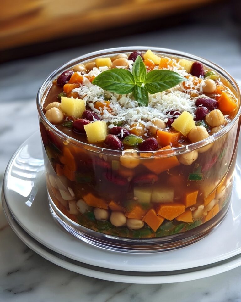 Homemade Slow Cooker Minestrone Soup Recipe