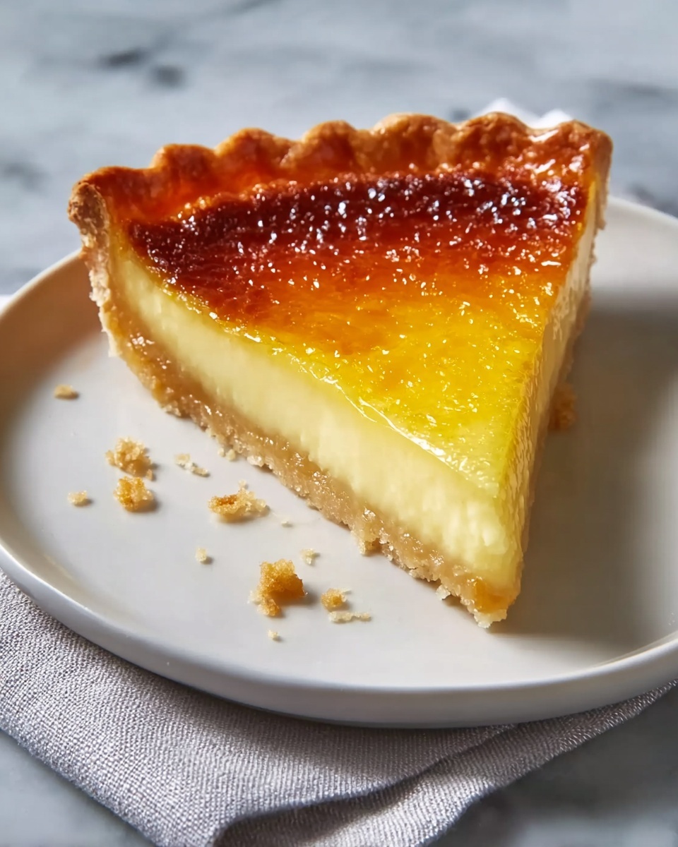 Creme Brulee Pie Recipe - Recipe Image