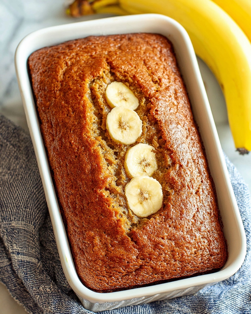Almond Flour Banana Bread Recipe - Recipe Image