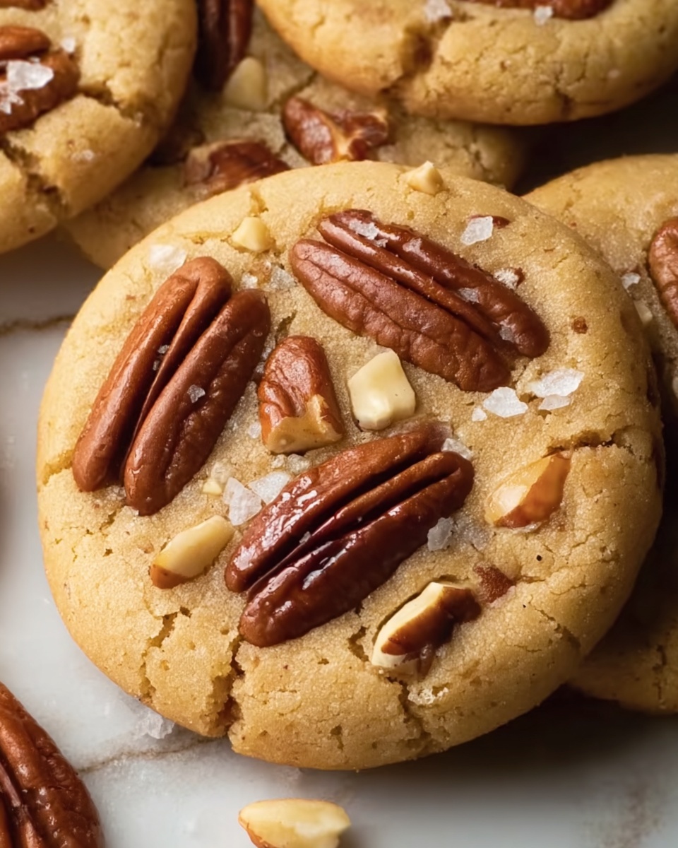 Salted Caramel Pecan Chocolate Chip Cookies Recipe - Recipe Image