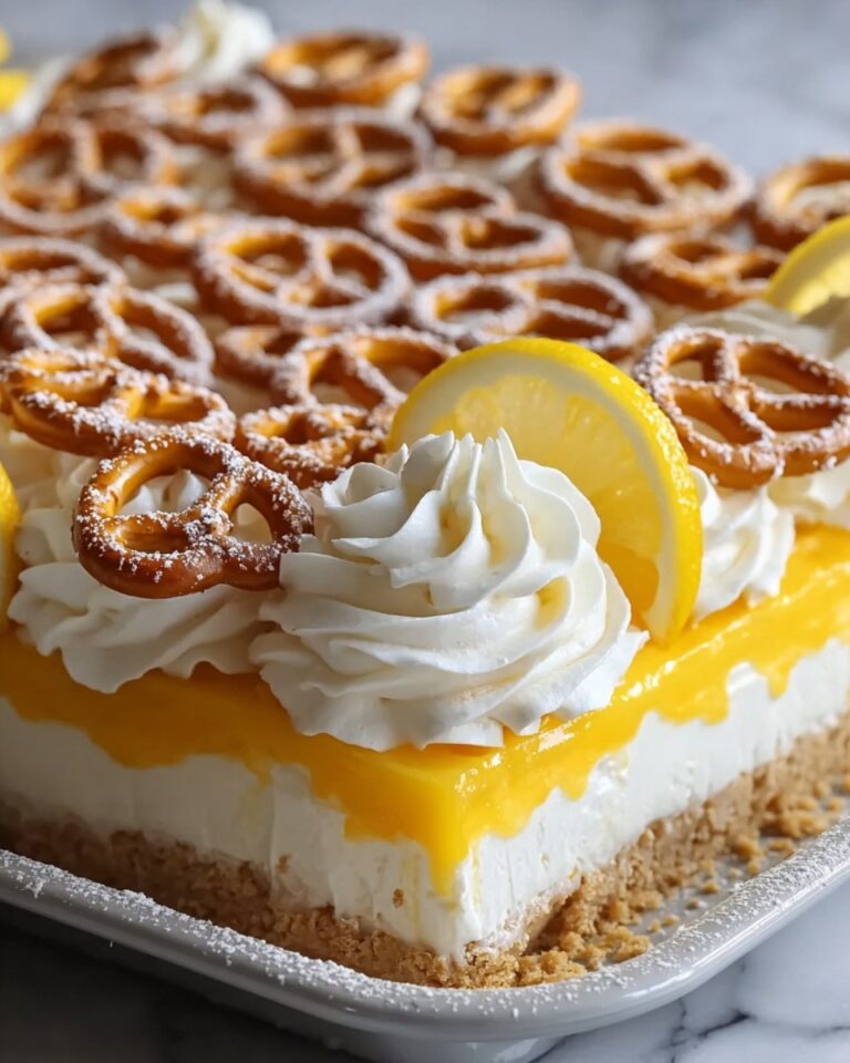 Lemon Pretzel Dessert Recipe