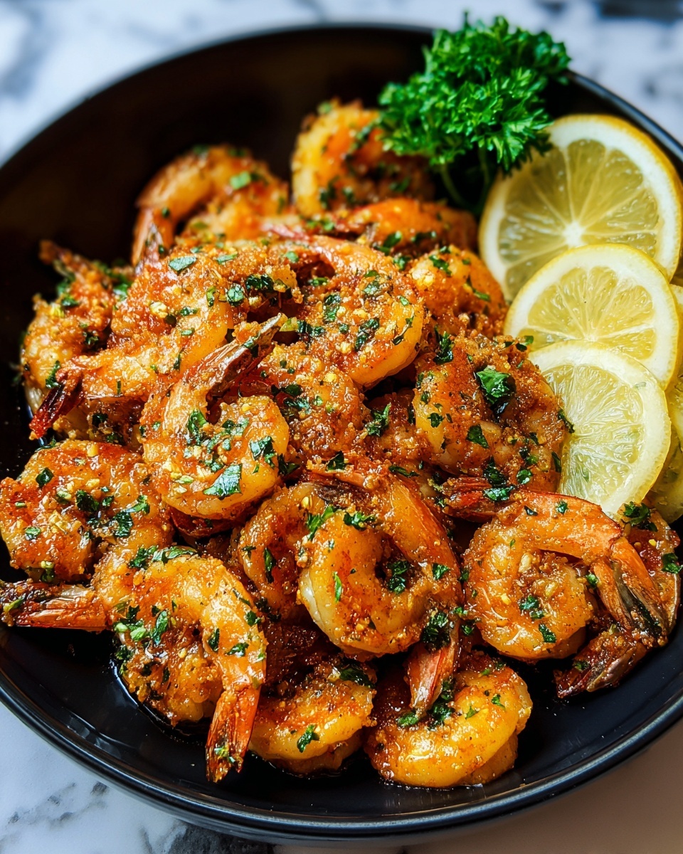 Spicy Lemon Garlic Shrimp Recipe - Recipe Image