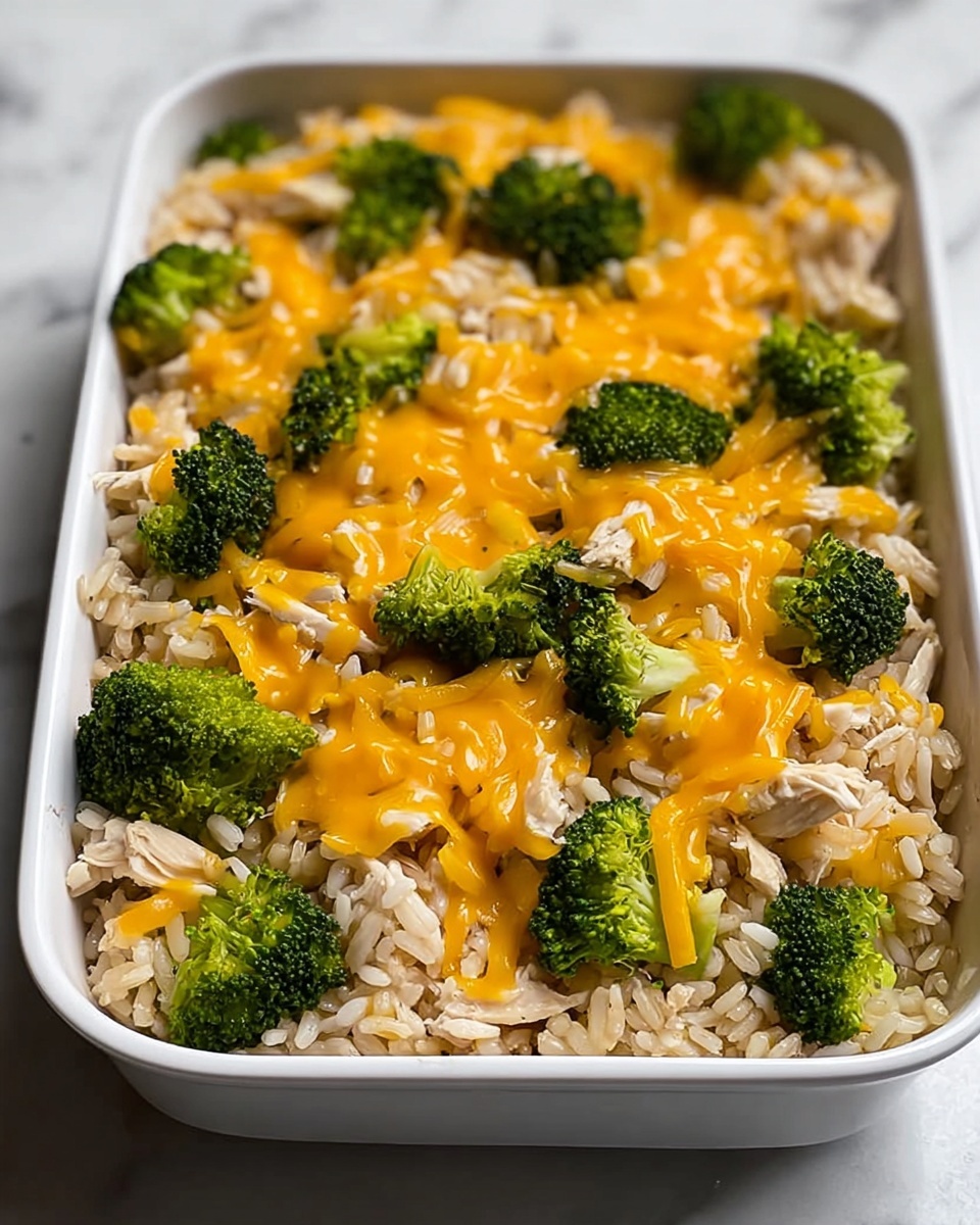 Broccoli, Rice, Cheese, and Chicken Casserole Recipe - Recipe Image