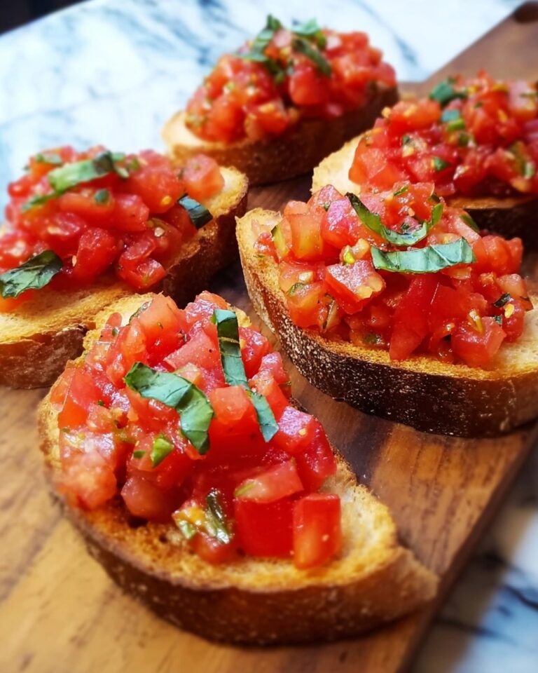 Tomato Jam Bruschetta Recipe