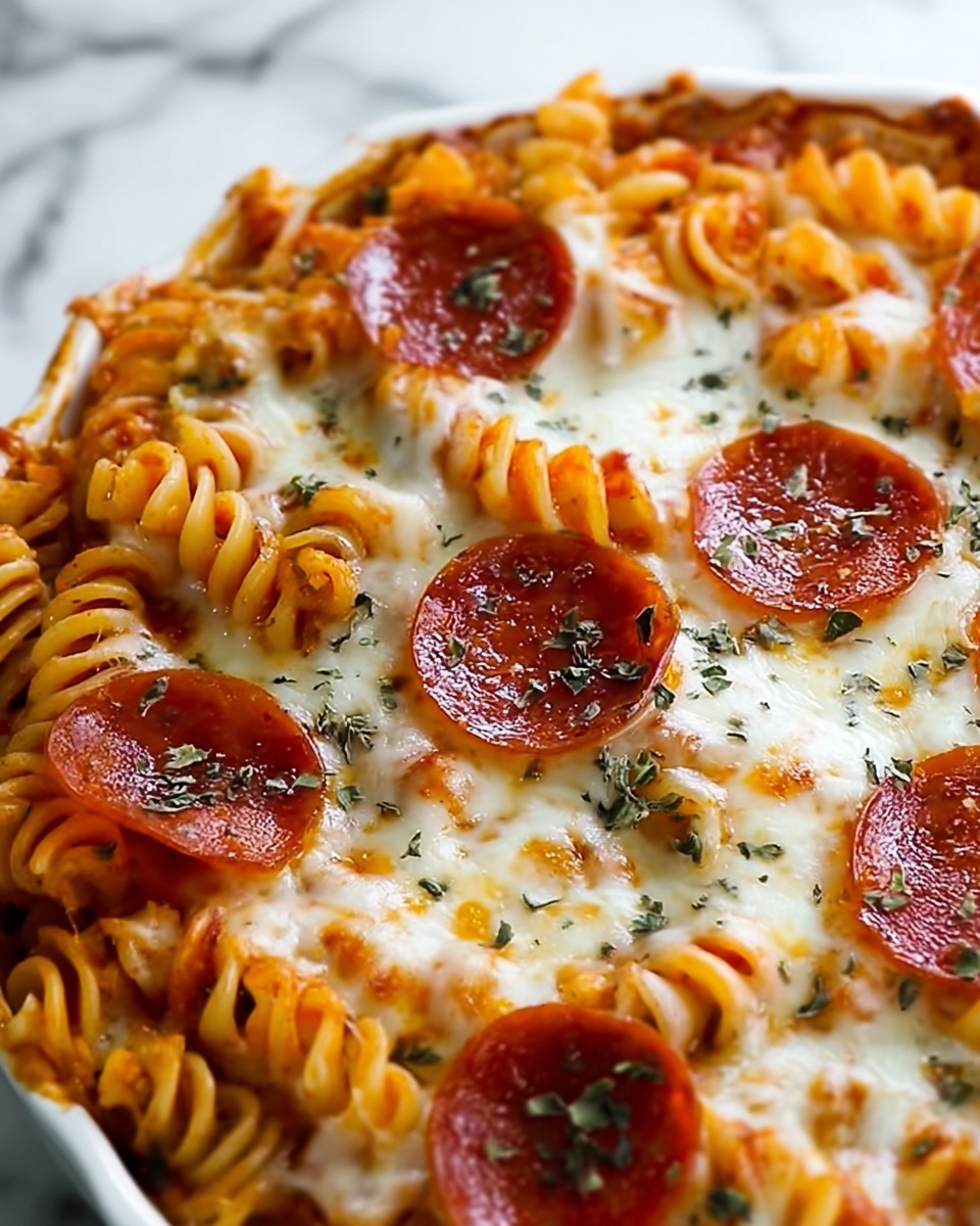 Pepperoni Pasta Bake Recipe - Recipe Image