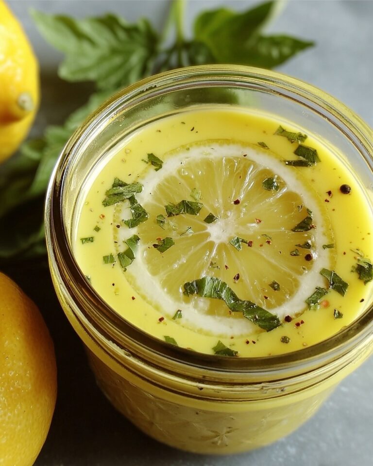 Lemon Vinaigrette Dressing Recipe