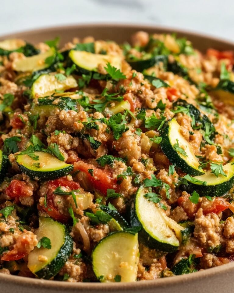 Mexican Zucchini and Ground Beef Skillet Recipe