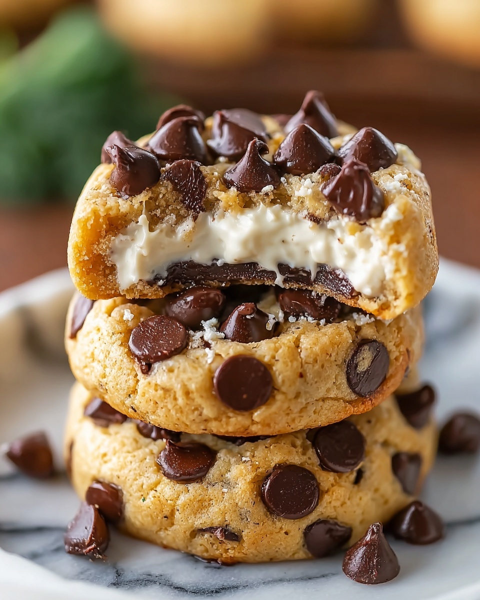 Chocolate Chip Cheesecake Cookies Recipe - Recipe Image
