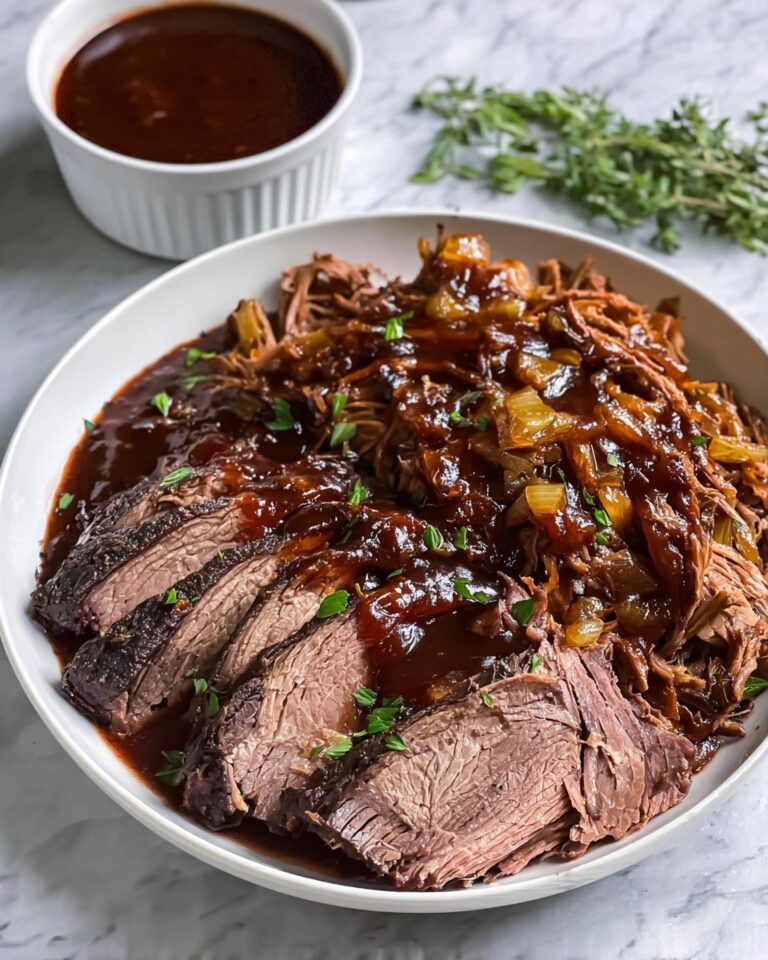 Savory Crock Pot Beef Brisket Recipe