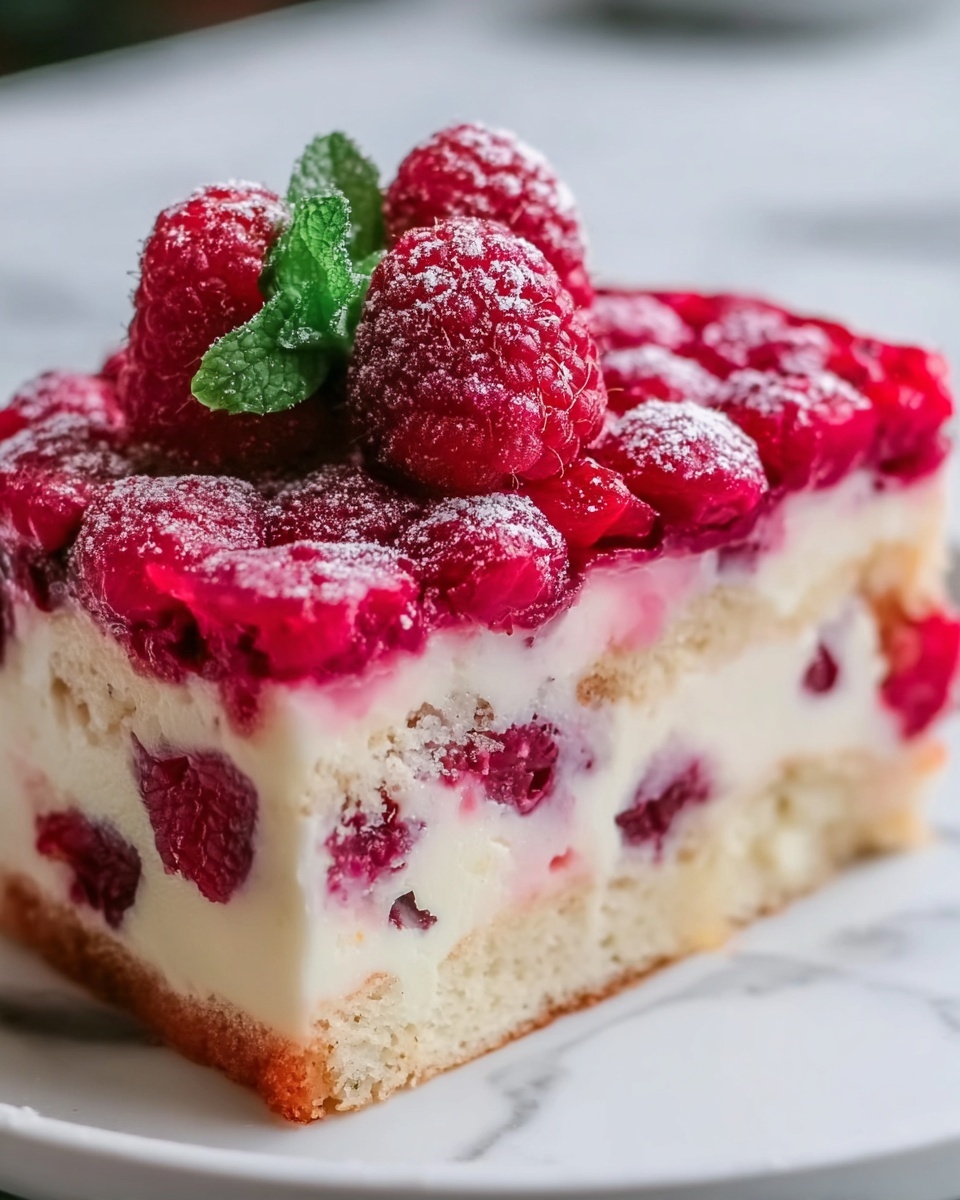 Raspberry Cream Cheese Coffee Cake Recipe - Recipe Image