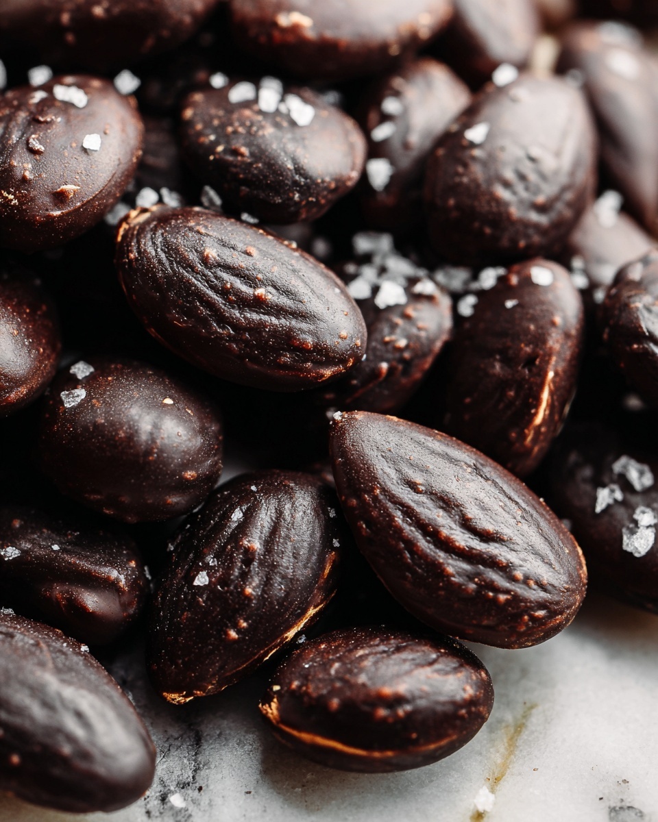 Dark Chocolate Sea Salt Almonds Delight Recipe - Recipe Image