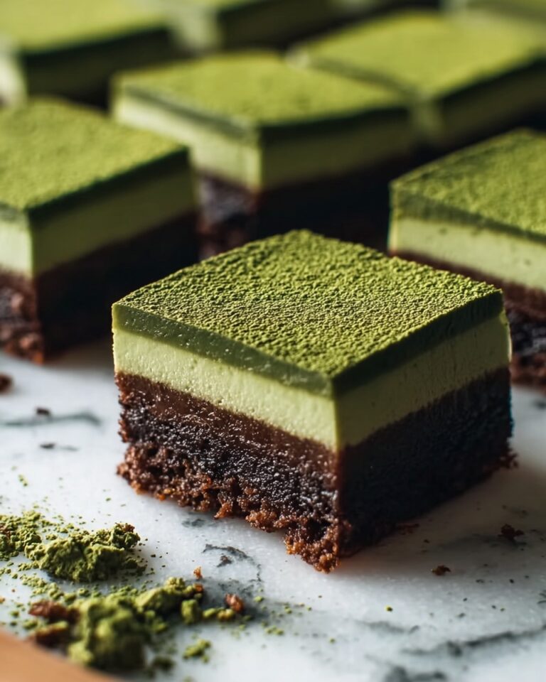 Matcha Mochi Brownies Recipe