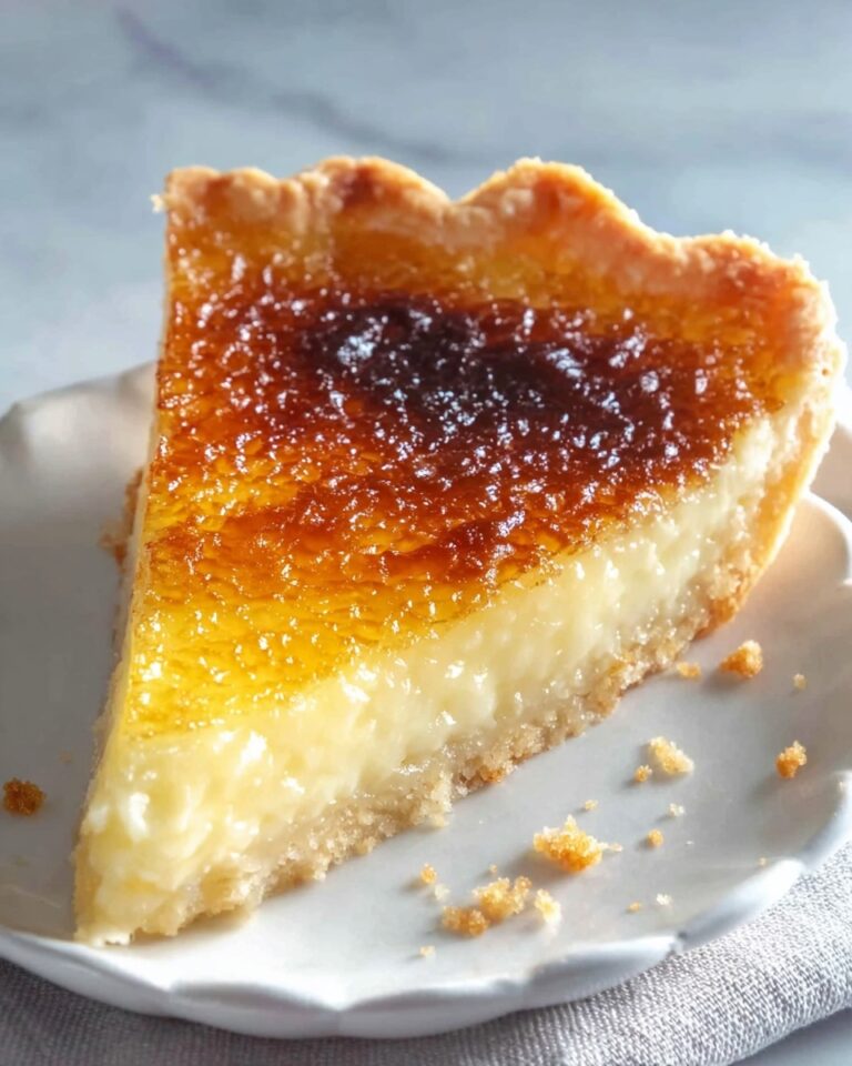 Creme Brulee Pie Recipe