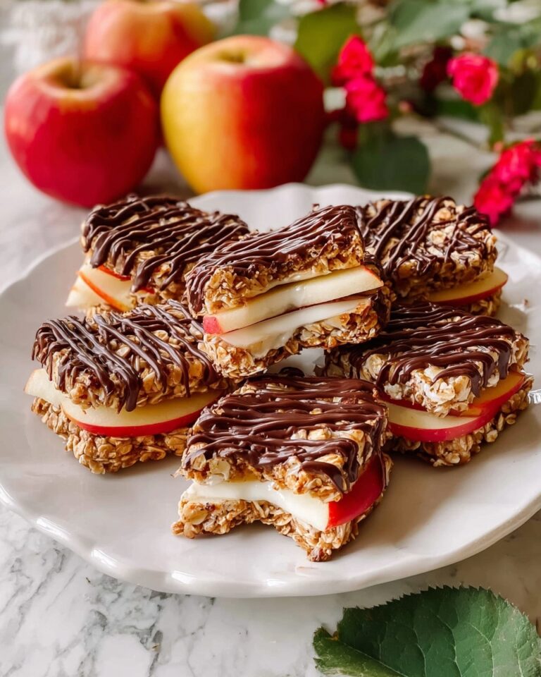 Samoa Apple Slices: Fried Apple Rounds with Caramel, Coconut, and Chocolate Recipe