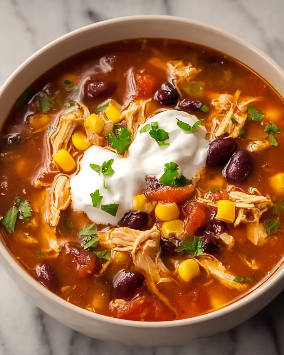 7 Can Chicken Taco Soup Recipe - Recipe Image