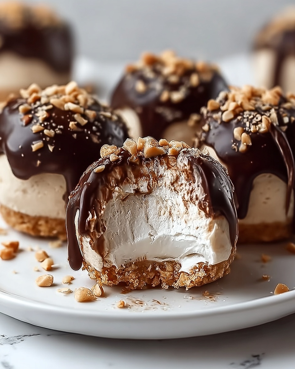 No-Bake Peanut Butter Cheesecake Balls Recipe - Recipe Image