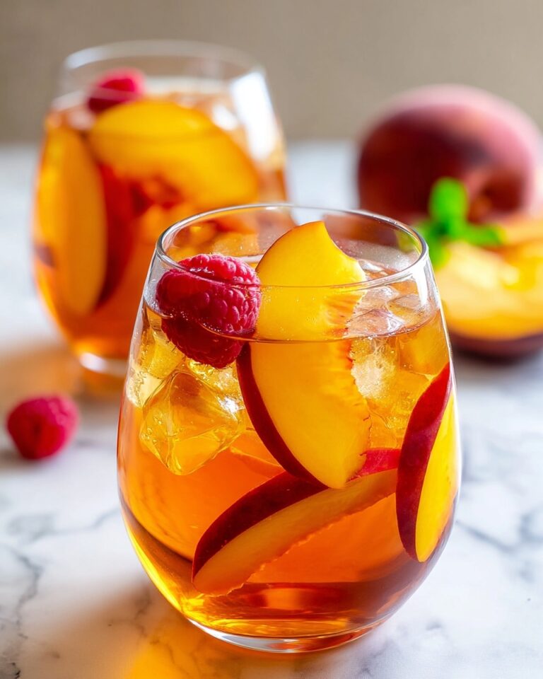 Refreshing Patio Peach Sangria Recipe