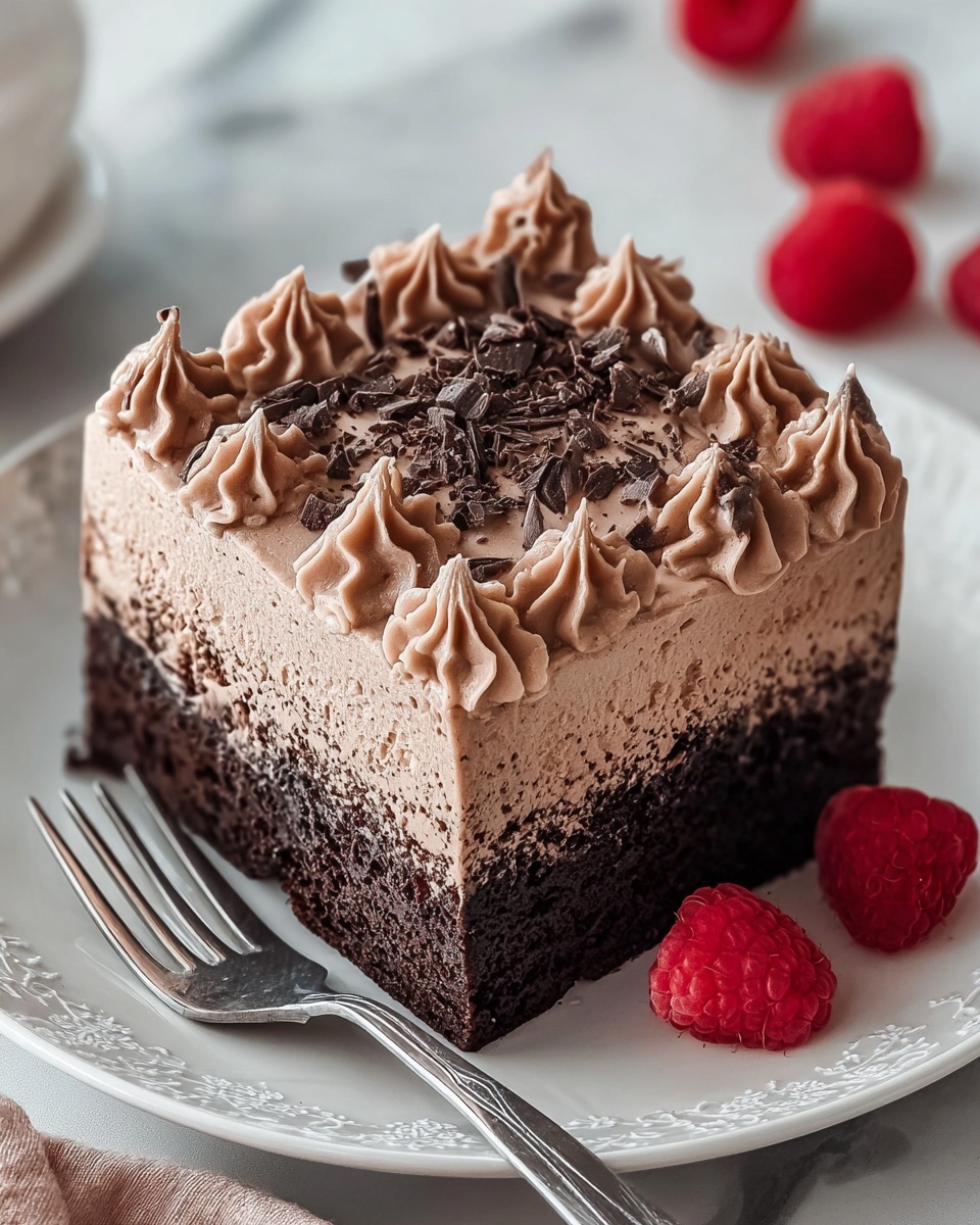 Chocolate Mousse Cake Recipe - Recipe Image
