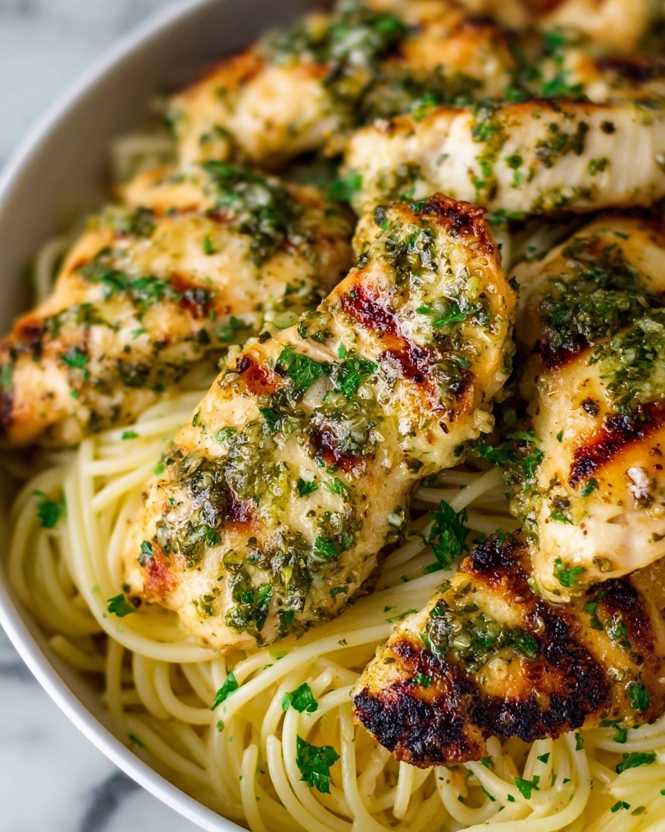 Chicken Scampi with Pasta Recipe - Recipe Image