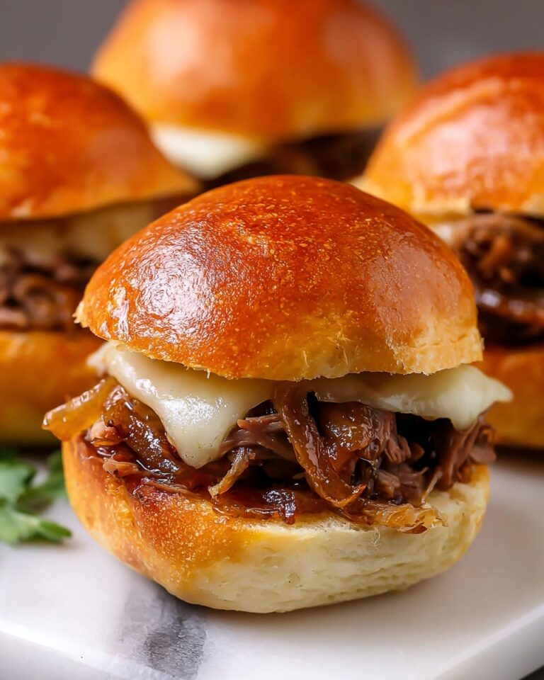 Philly Cheesesteak Sliders Recipe