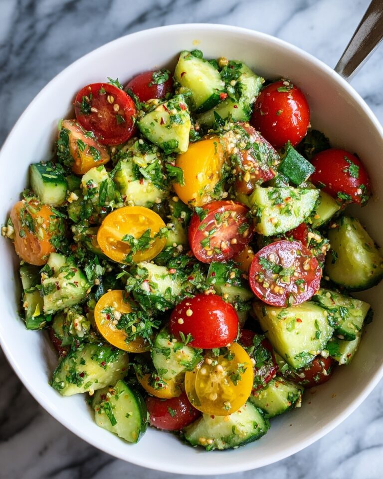 Cucumbers Tomatoes Avocado Salad Recipe