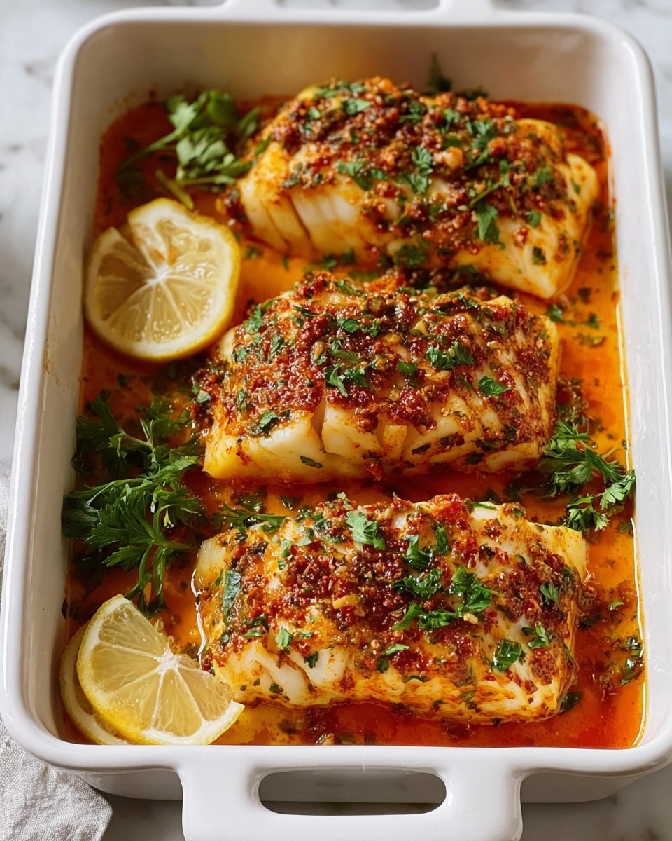 Baked Garlic Butter Cajun Cod Recipe - Recipe Image