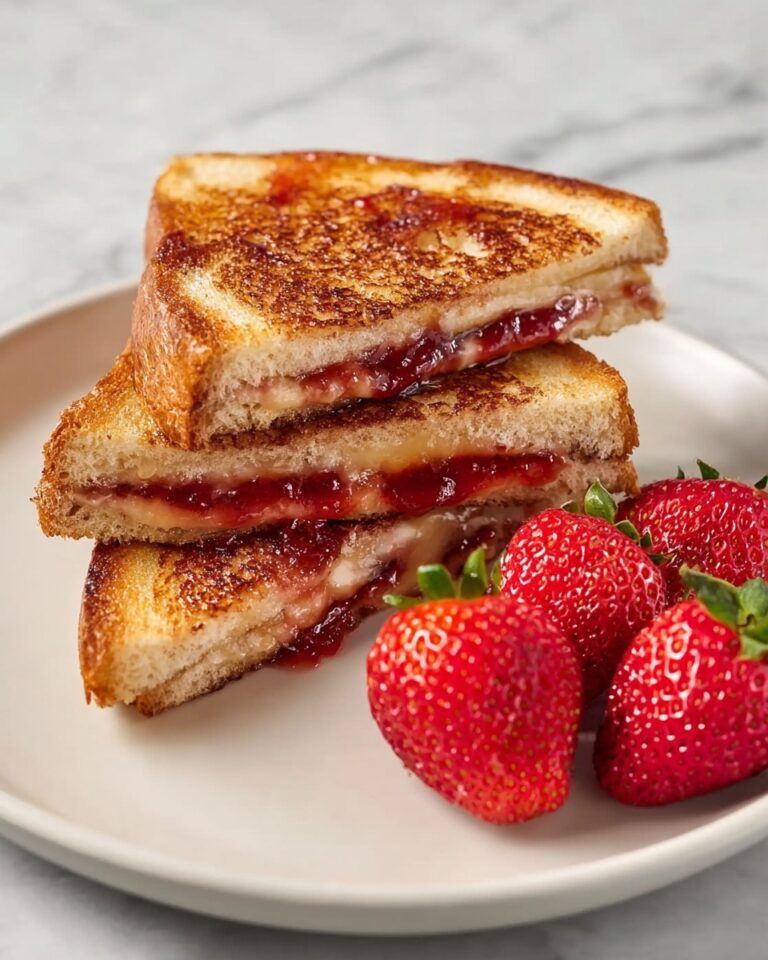 Peanut Butter Jelly Stuffed French Toast Recipe