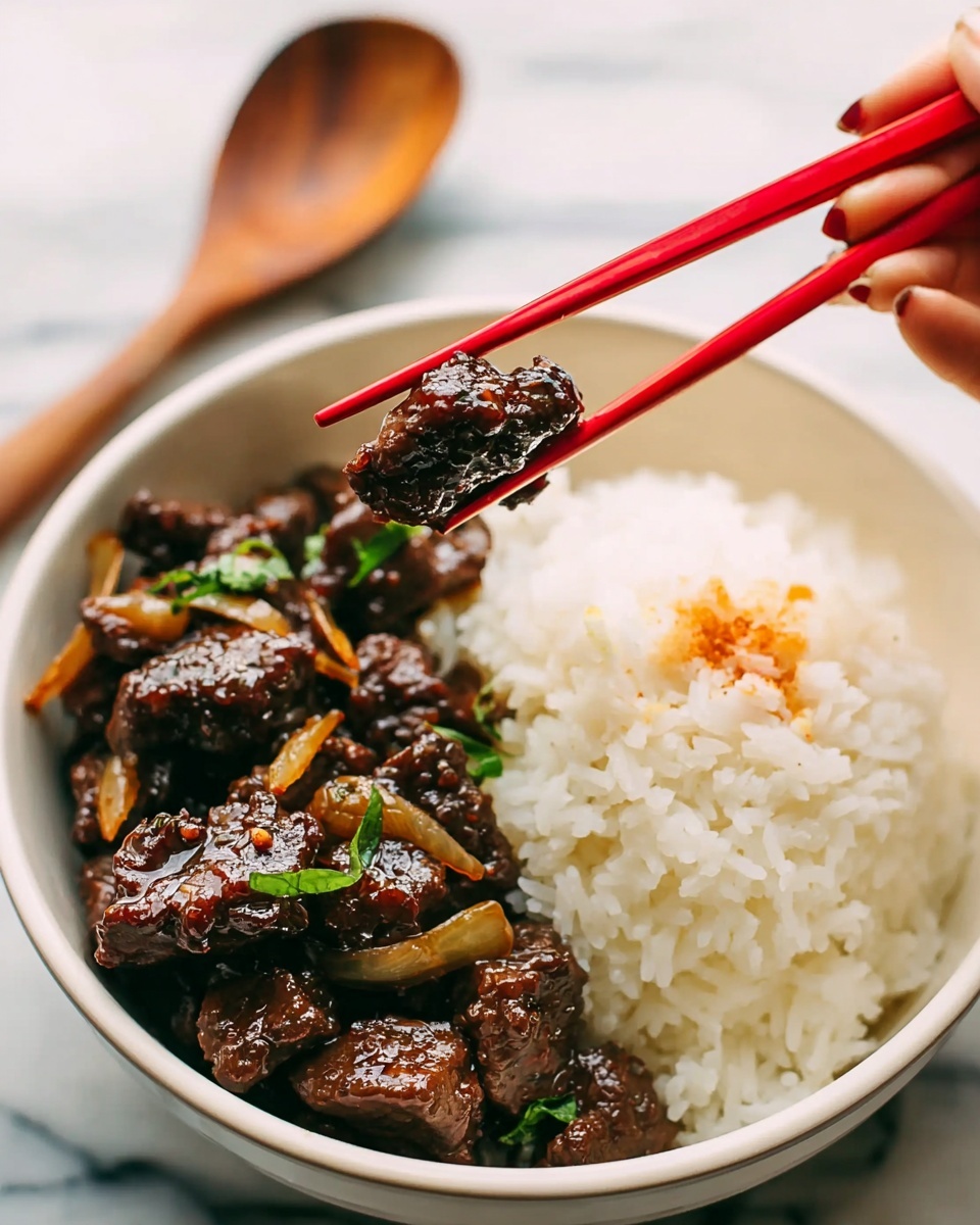 Beef Onion Stir-fry Recipe - Recipe Image