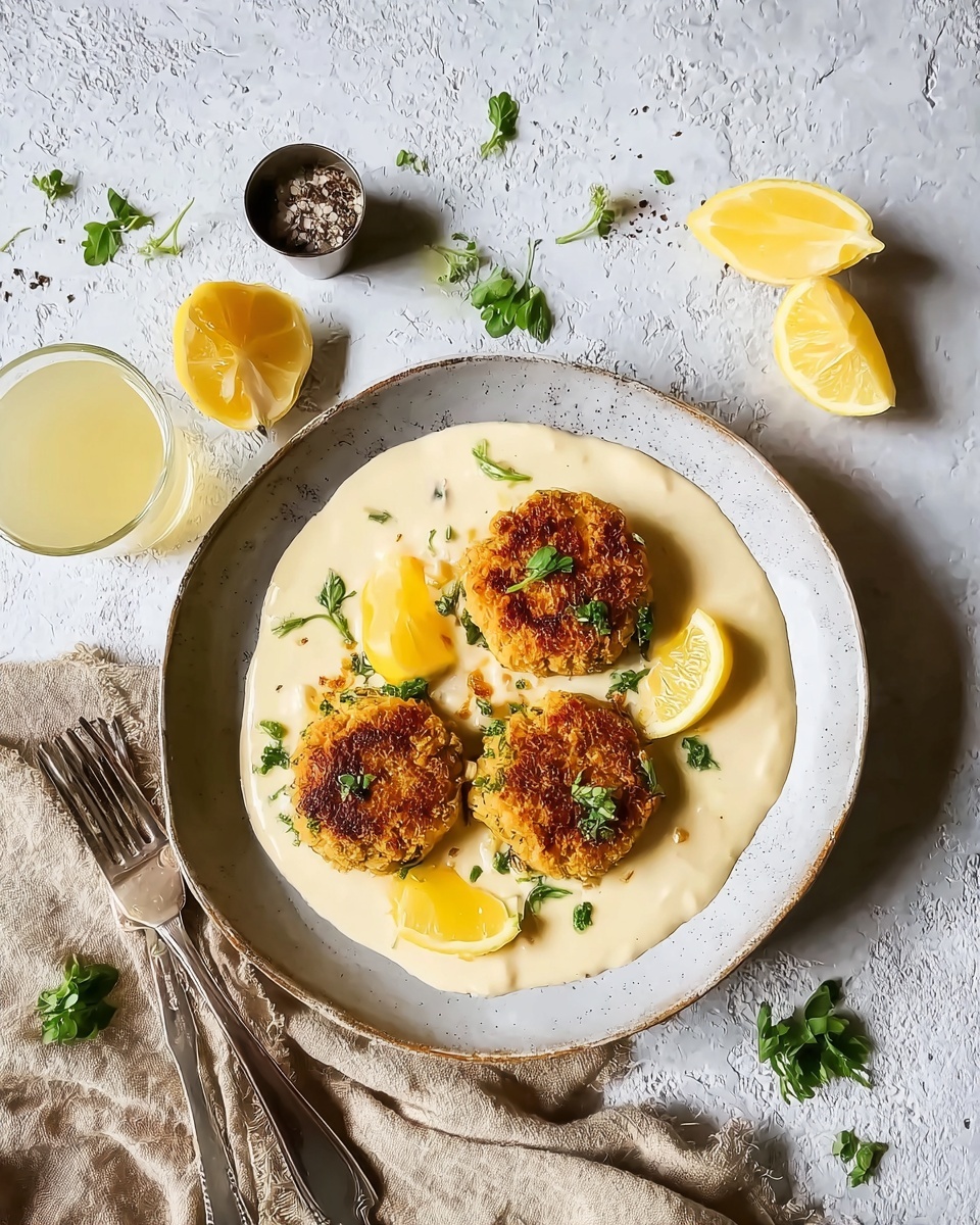 Easy Chickpea Patties with Lemon Garlic Aioli Recipe - Recipe Image