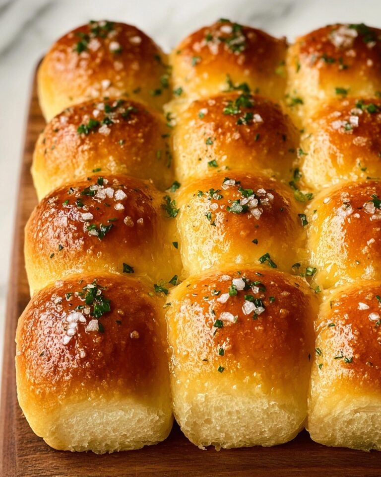 Garlic Butter Dinner Rolls Recipe