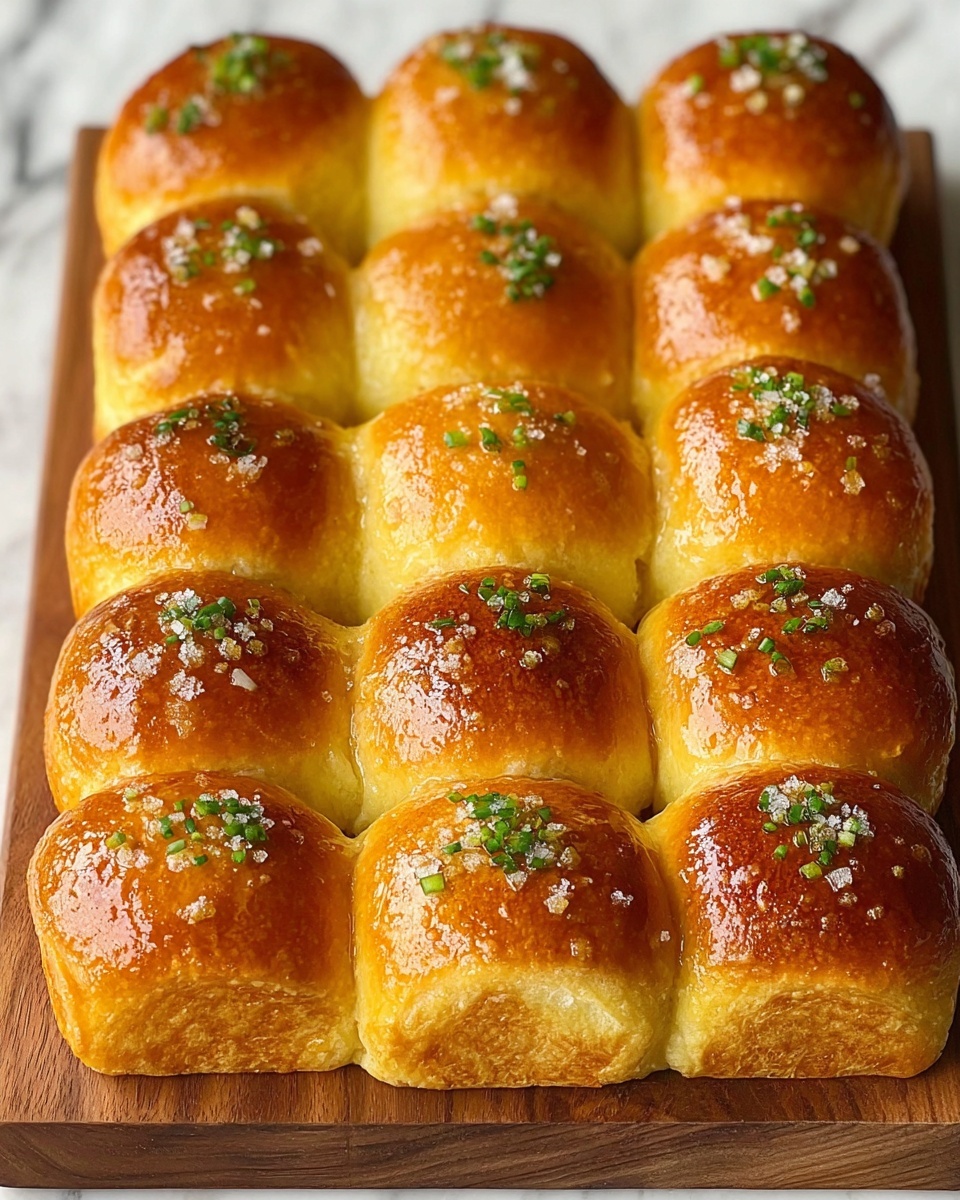 Garlic Butter Dinner Rolls Recipe - Recipe Image