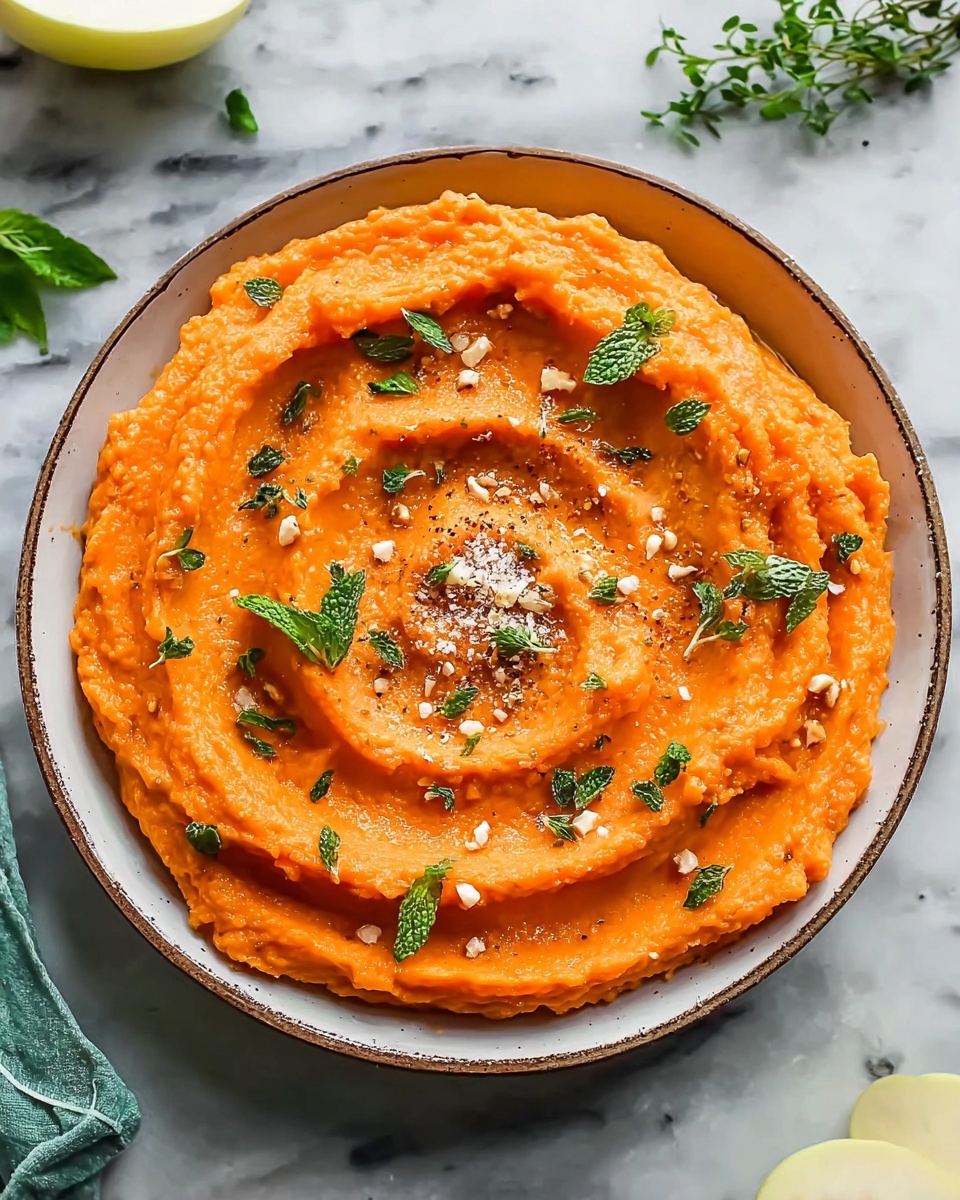 Creamy Maple Mashed Sweet Potatoes: A Soul-Warming Side Dish Recipe - Recipe Image