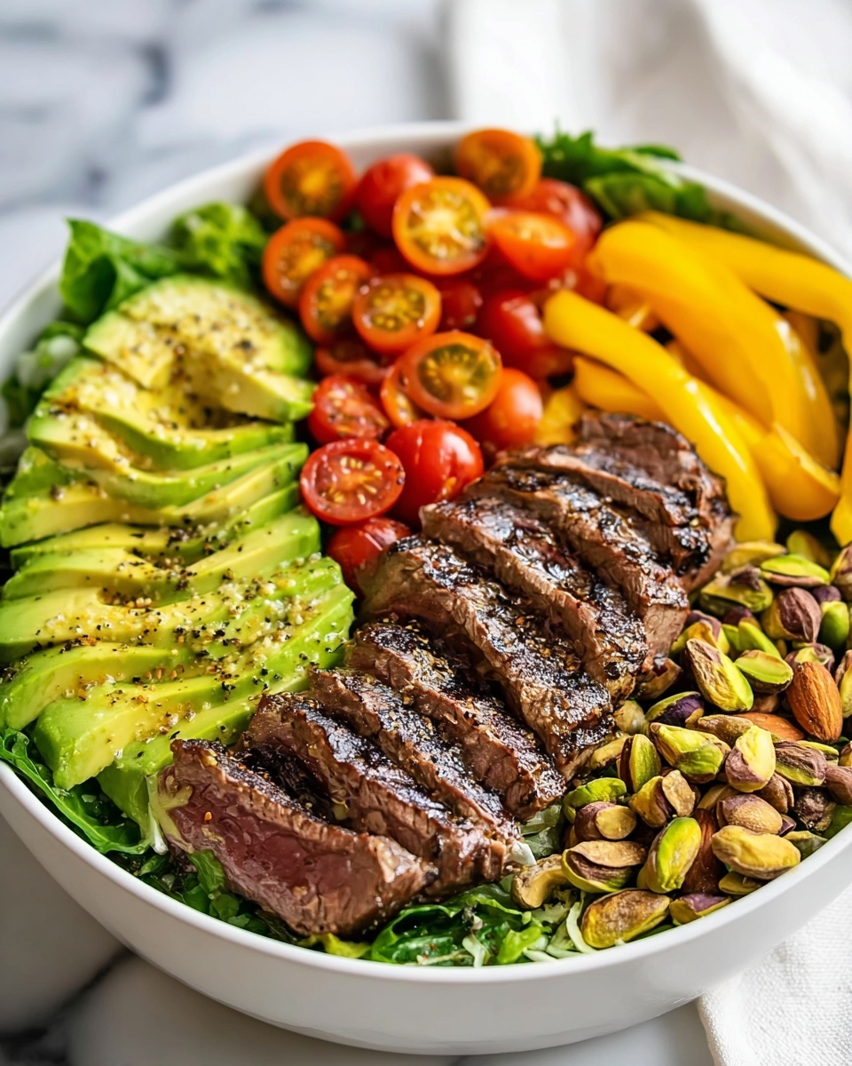 Southwestern Steak Salad with Lime Vinaigrette Recipe - Recipe Image