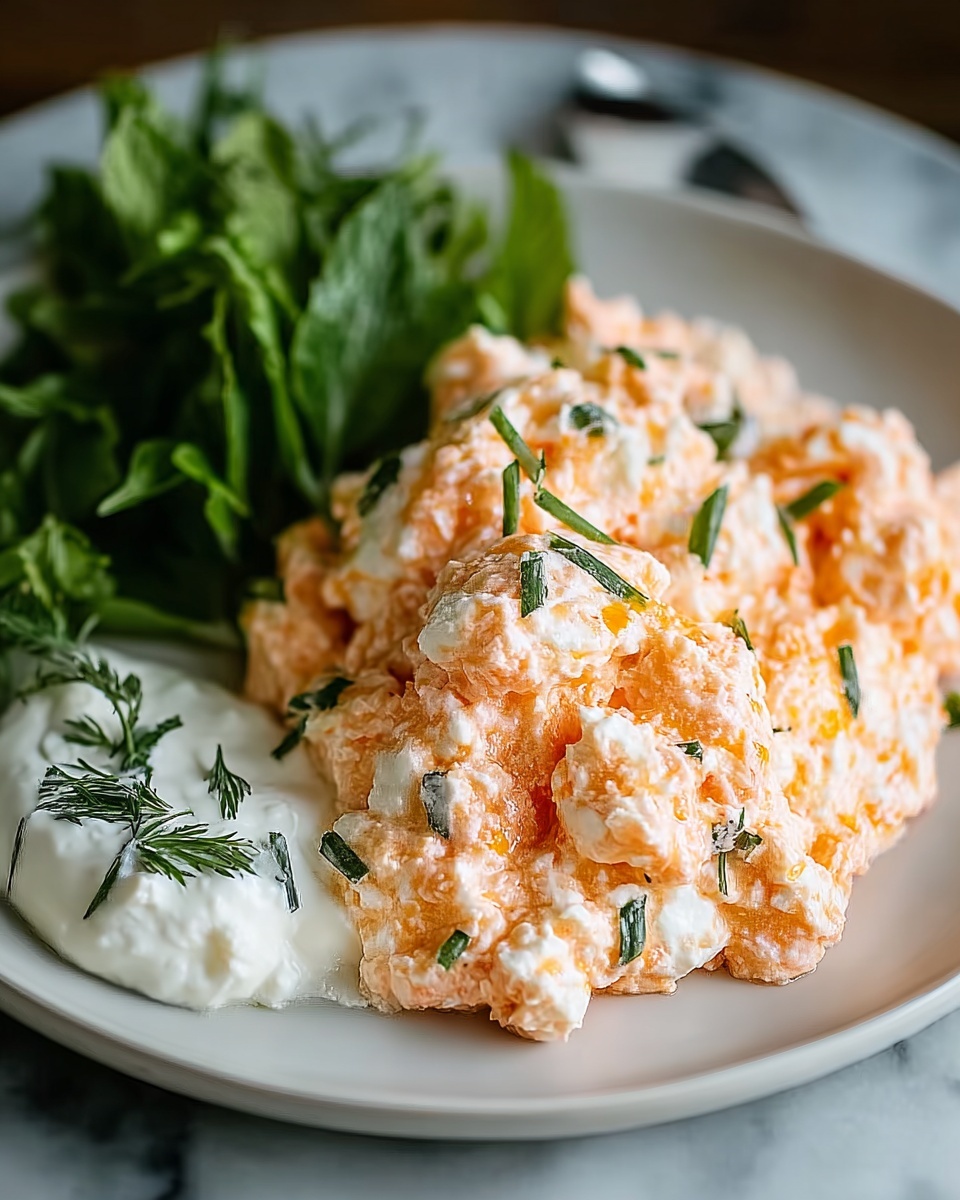 Buffalo Chicken Salad with Cottage Cheese Recipe - Recipe Image