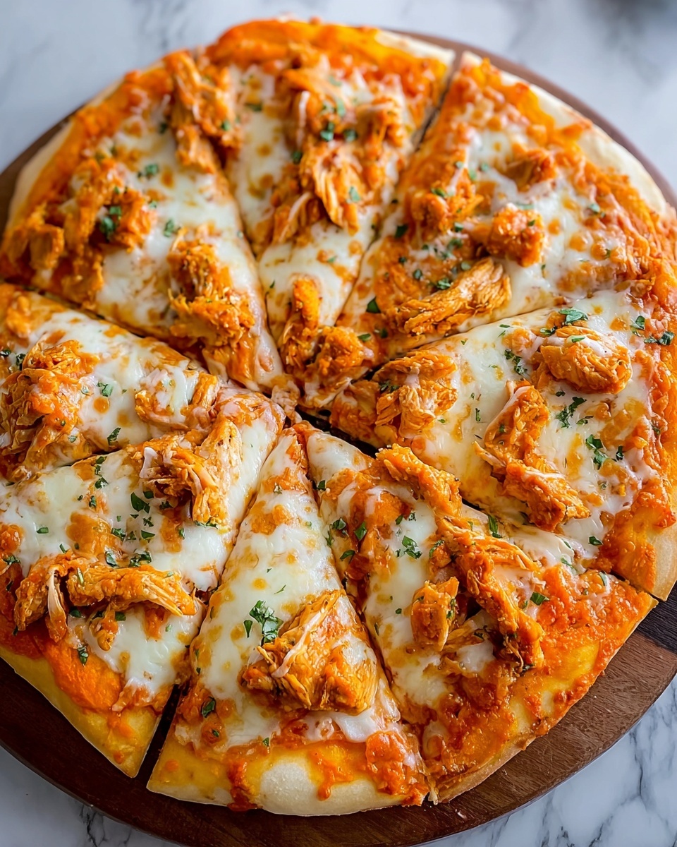 Buffalo-Style Chicken Pizza Recipe - Recipe Image