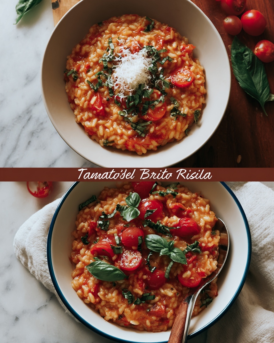 Tomato-Basil Risotto Recipe - Recipe Image