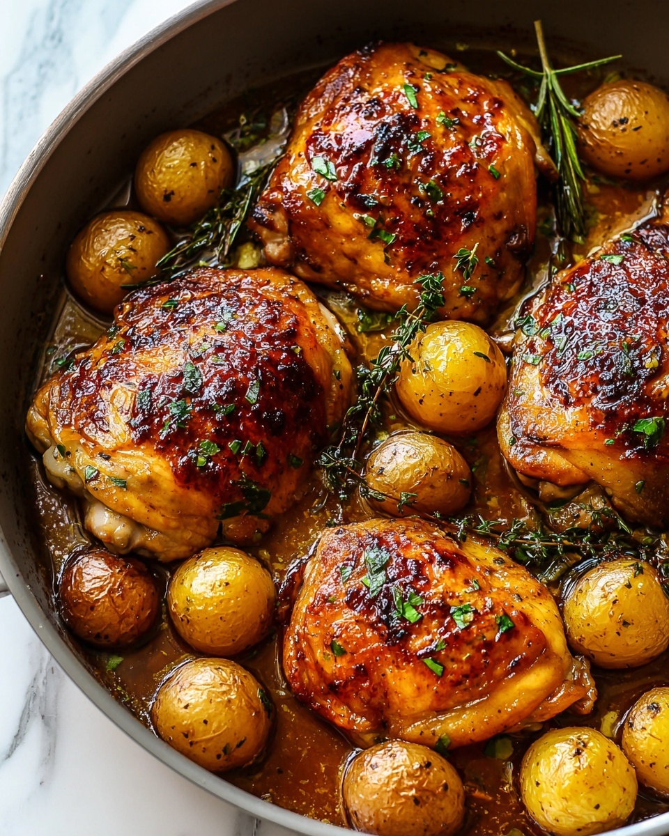 Flavor-Packed Lemon Garlic Spatchcock Chicken for Easy Weeknight Dinner Recipe - Recipe Image