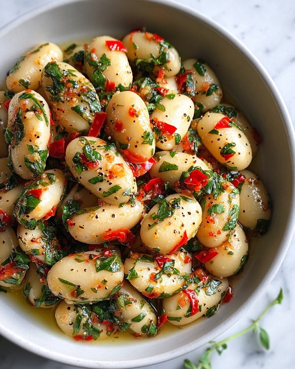 Easy Flavor-Packed Marinated White Beans Recipe - Recipe Image