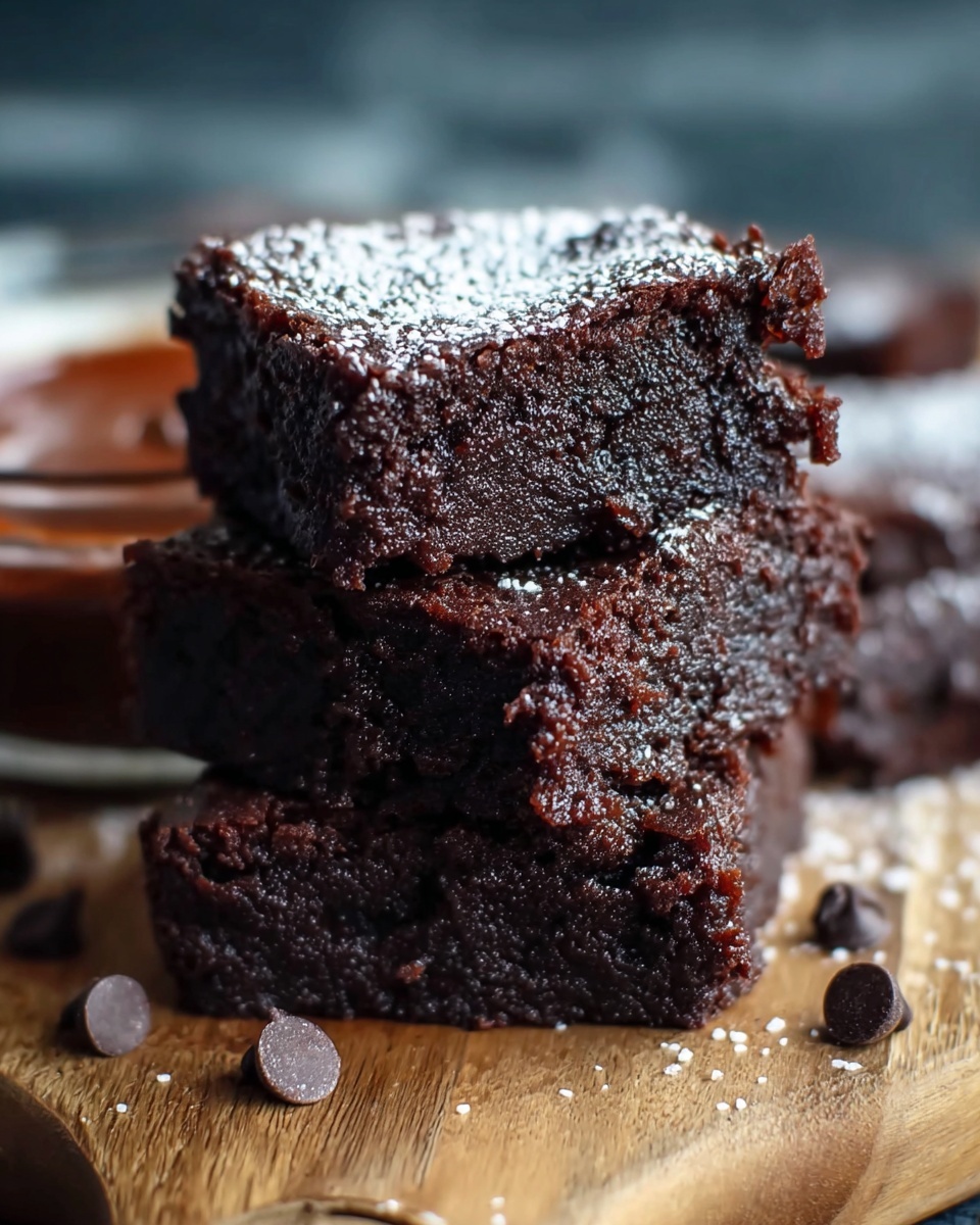 Best Ever Sourdough Brownies Recipe - Recipe Image