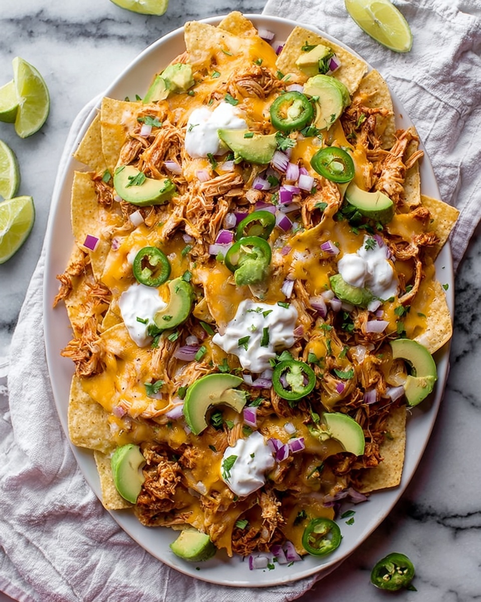 Tropical Chicken Nachos Recipe - Recipe Image