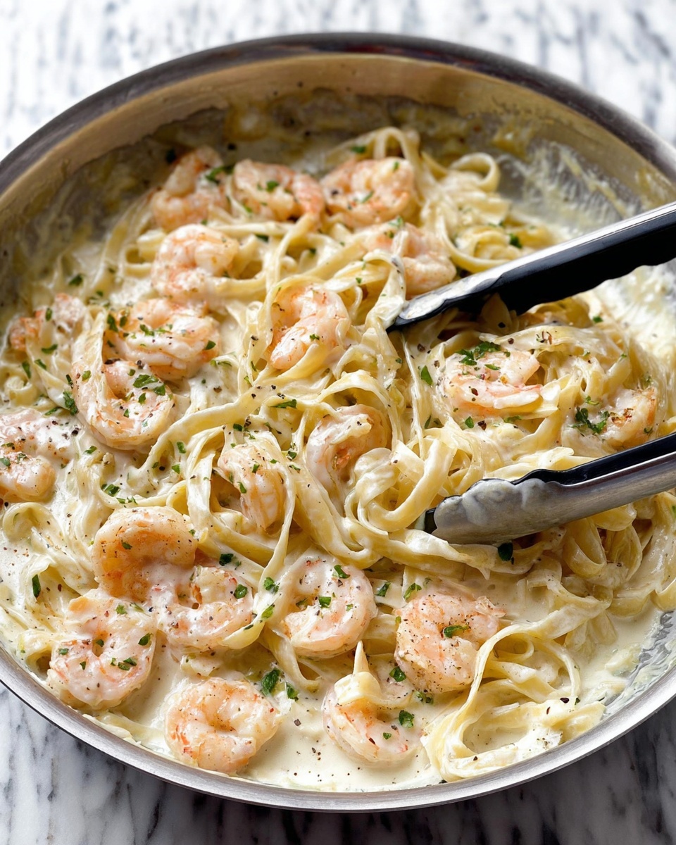Easy Shrimp Alfredo Recipe - Recipe Image