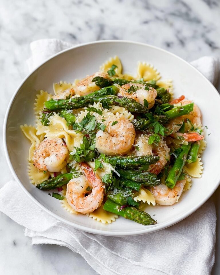 Healthy Shrimp and Asparagus Pasta Recipe