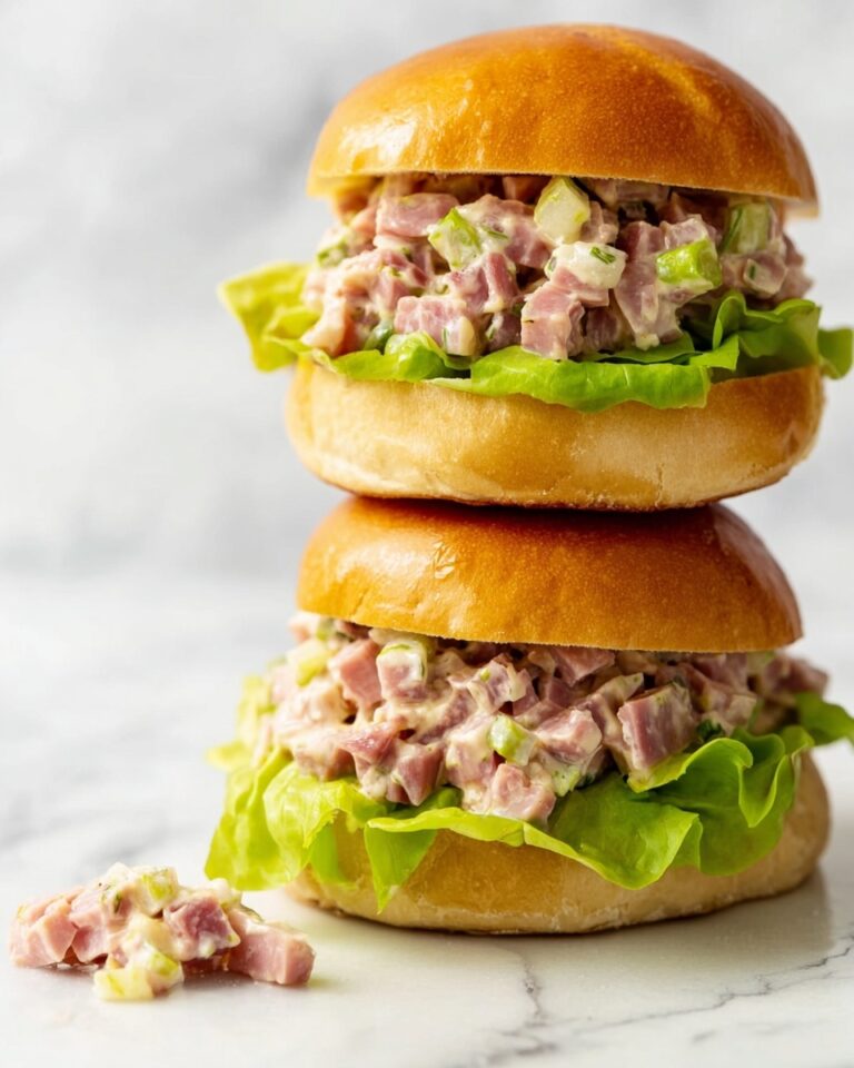 Ham Salad with Celery and Pickles Recipe