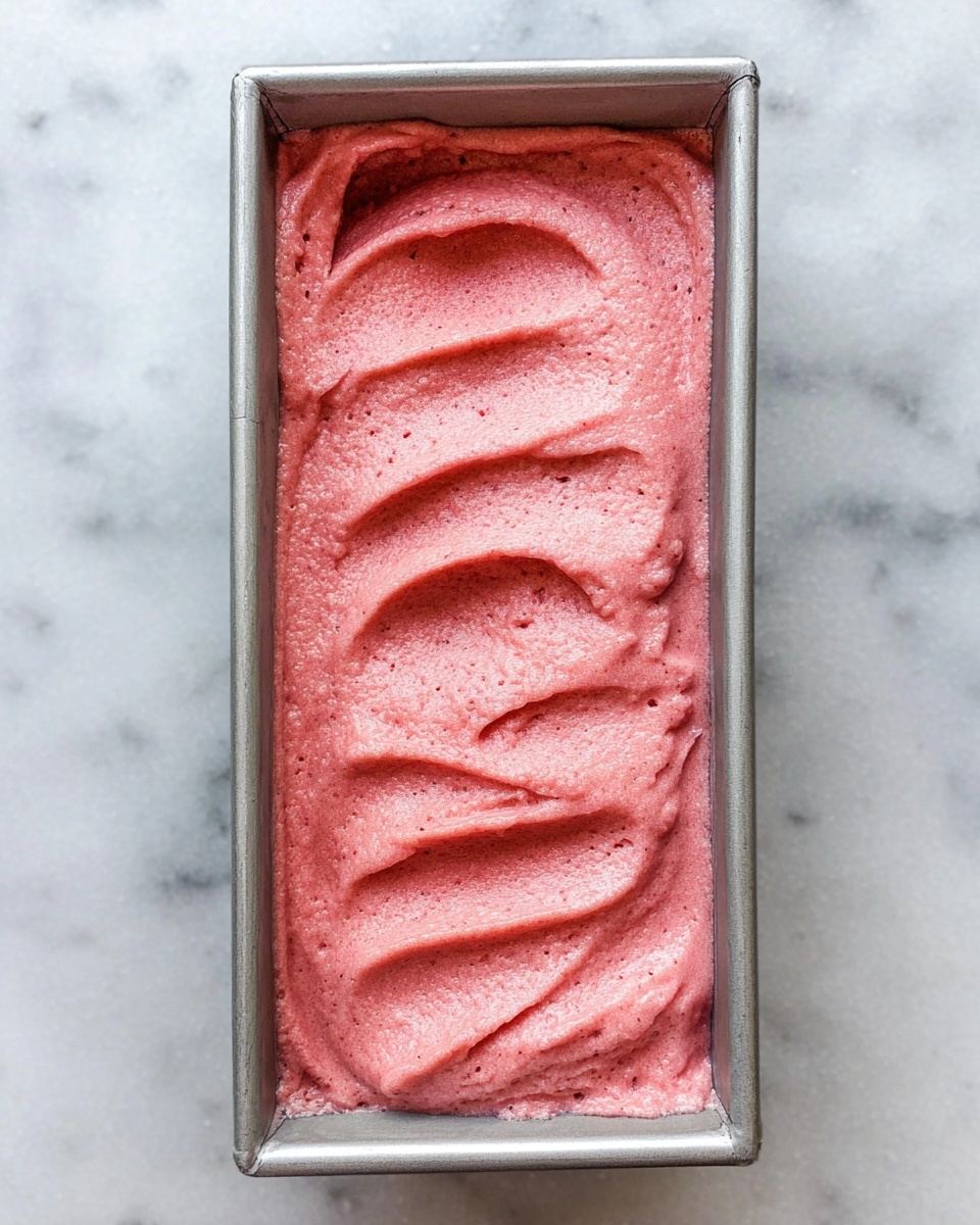 2-Ingredient Vegan Strawberry Ice Cream (No Churn, Dairy-Free, No Added Sugar) Recipe - Recipe Image