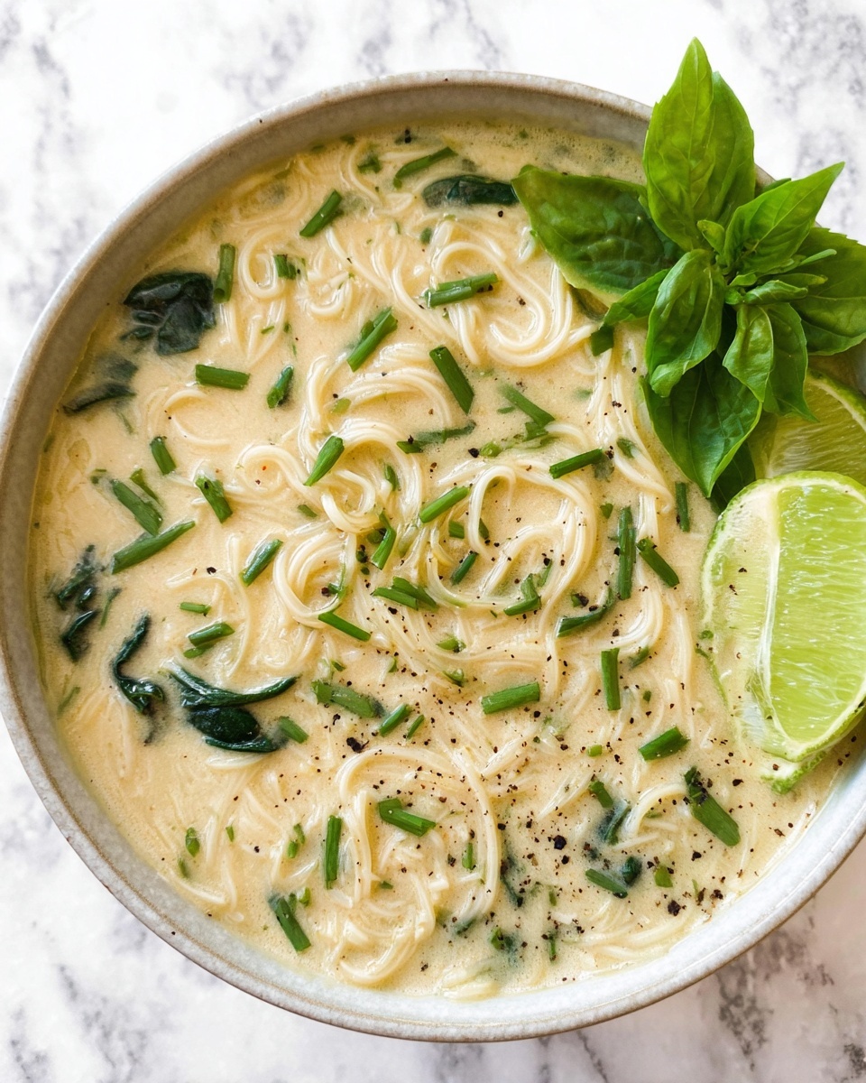 Quick Thai Green Curry Soup Recipe - Recipe Image