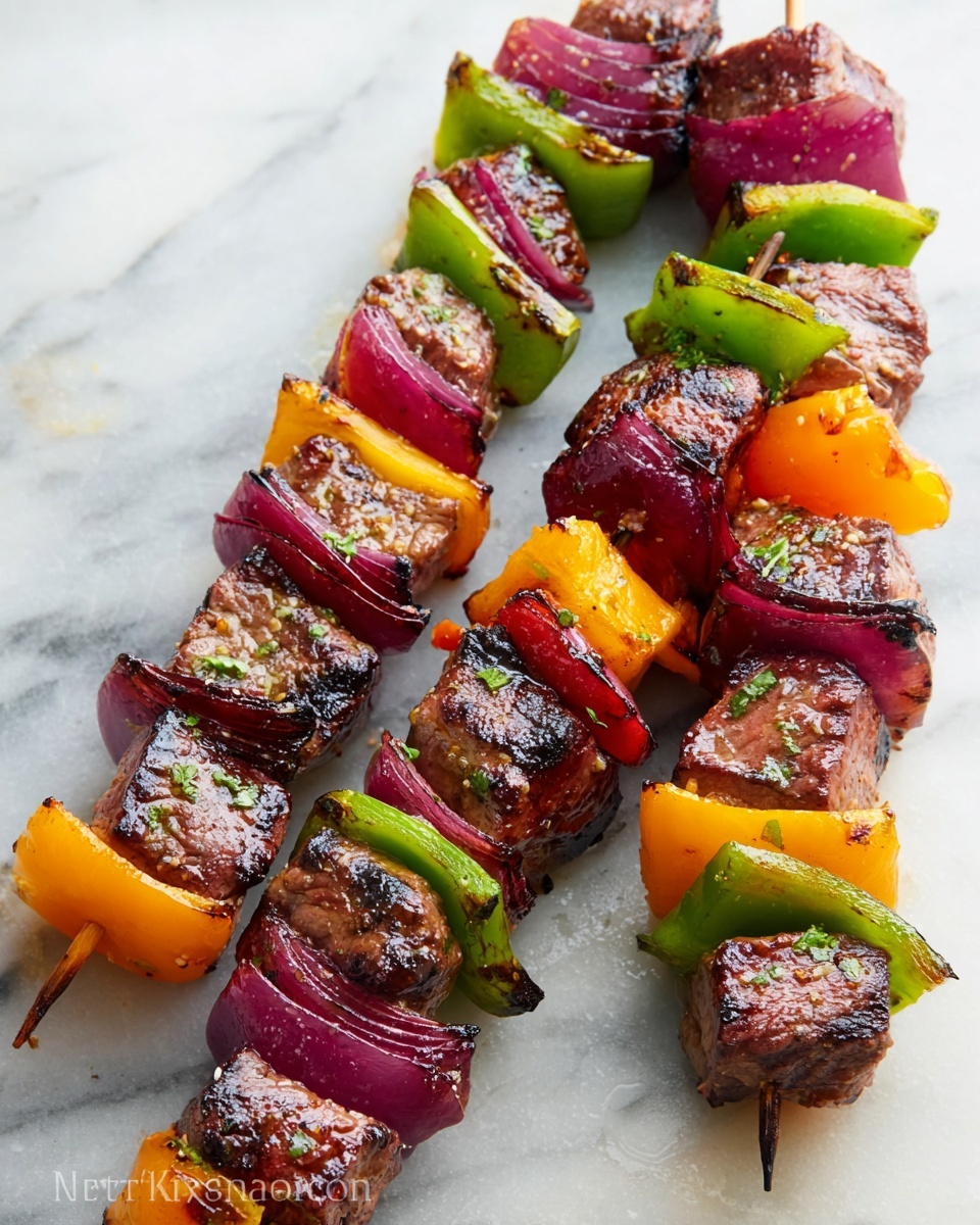 Tender Beef Kabobs (Shashlik) Recipe - Recipe Image