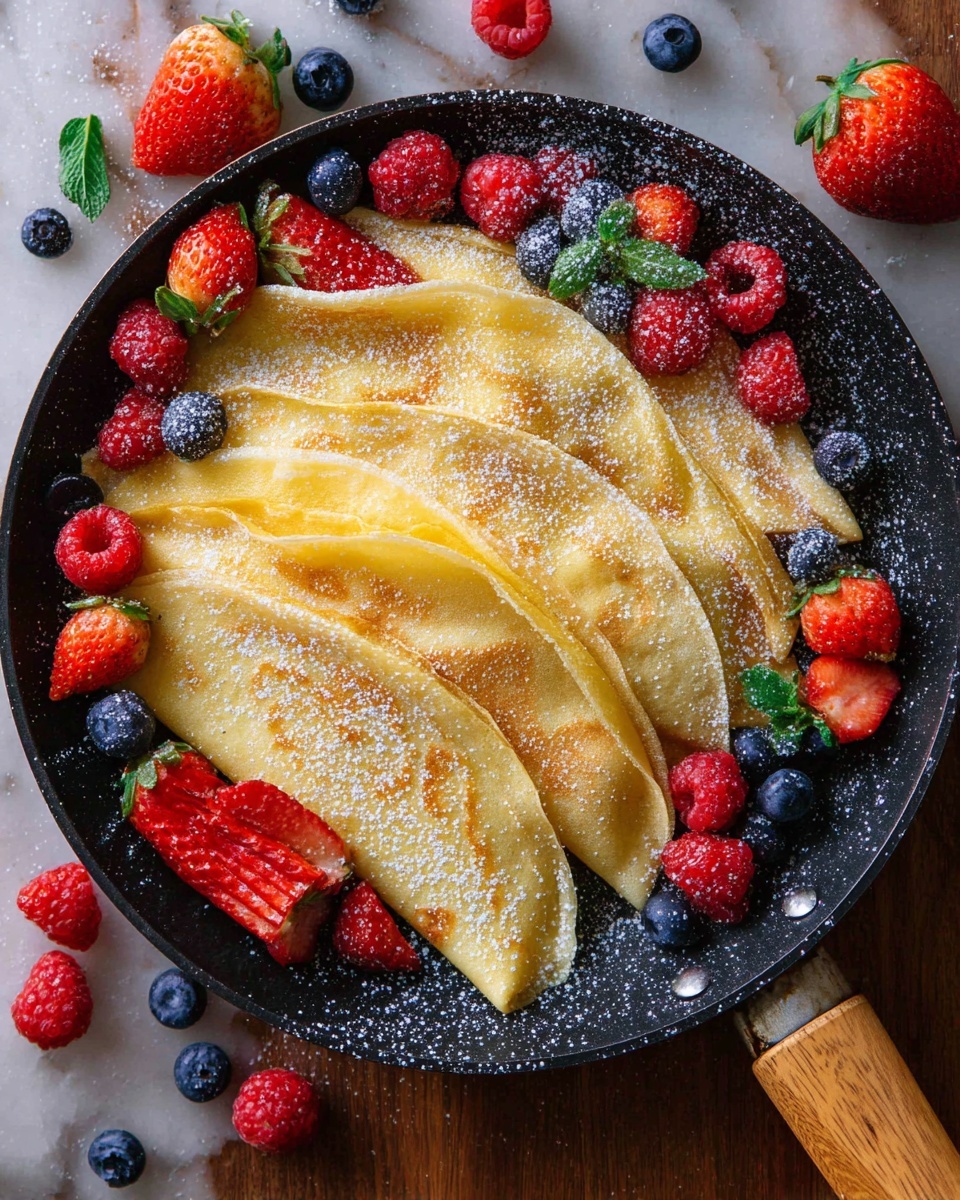Easy Crepe Recipe - Recipe Image