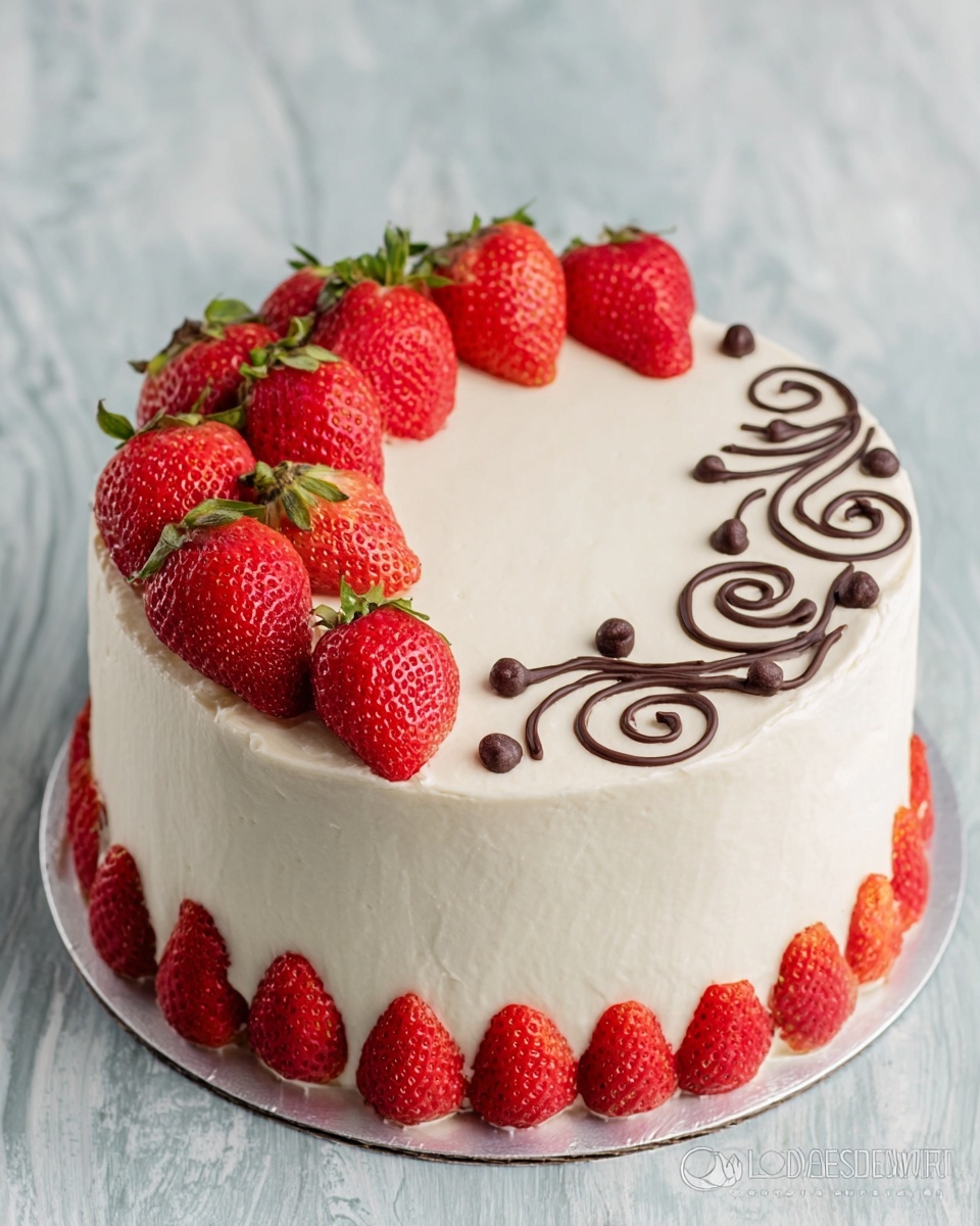 Strawberry Sponge Cake Recipe - Recipe Image