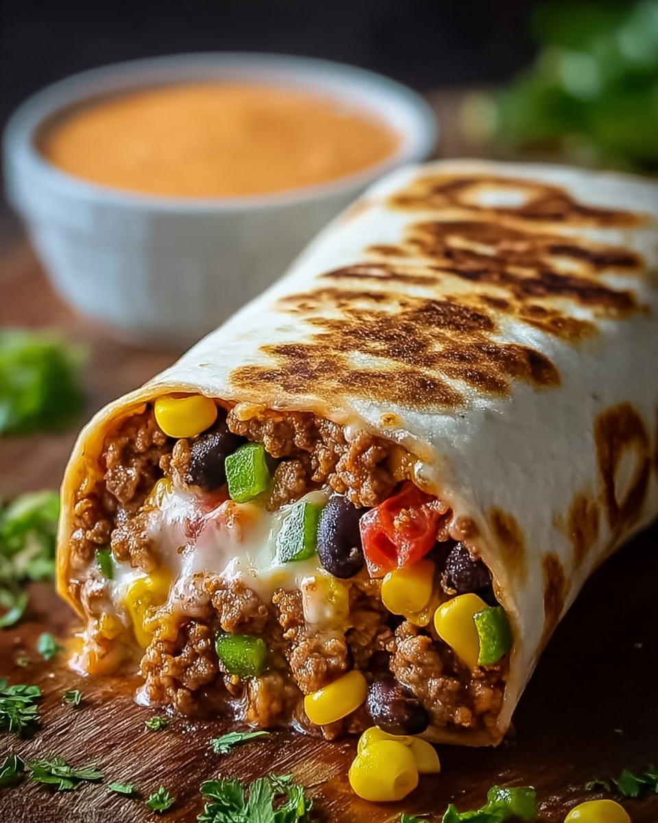 Bold & Cheesy Taco Bell Beefy Melt Burrito Recipe - Recipe Image