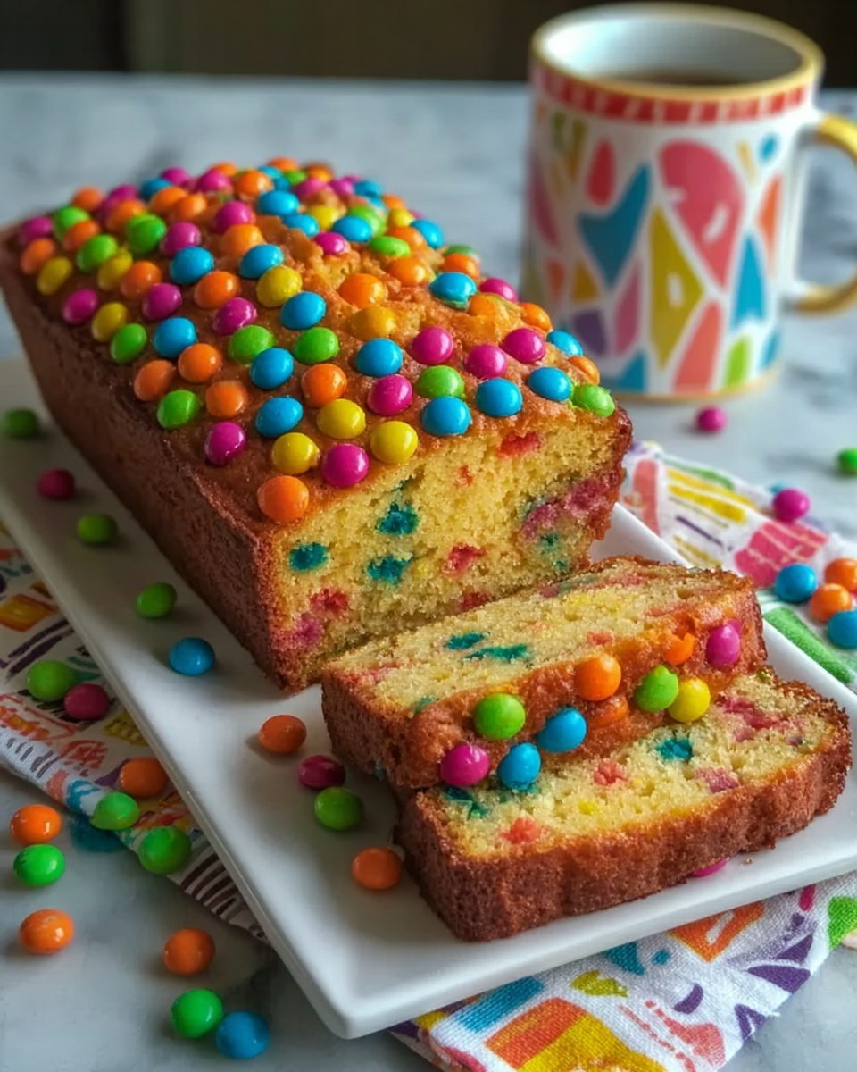 Irresistible Fruity Pebbles Breakfast Bread Recipe - Recipe Image